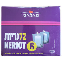 נריות שבת 6 שעות פאלאס 72 יחידות