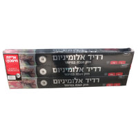 רדיד אלומיניום רחב 18 מיקרון קשת 3 * 7.5 מטר