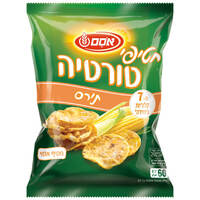 חטיפי טורטיה תירס אפויים אסם 60 גרם