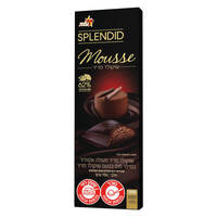 שוקולד מריר 62% קקאו במילוי מוס שוקולד מריר ספלנדיד 105 גרם