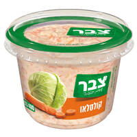 סלט קולסלאו כרוב לבן וגזר סלטי צבר 400 גרם