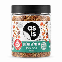 גרנולה 22% חלבון עם מייפל ופקאן שקד תבור 300 גרם