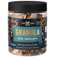 גרנולה מיקס קראנצ'י מלוח שקד תבור 330 גרם