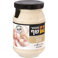 ממרח מתובל בטעם שום מאסטר שף 253 גרם