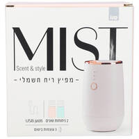 מכשיר אוטומטי לבישום אוויר לבן + מילוי מיסט פרש הום 2 * 15 מ