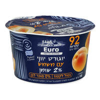 יוגורט יווני 5% עם קוקוס יורו מחלבות אירופה 150 גרם