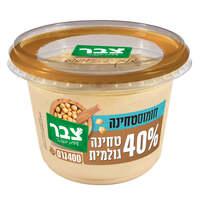 סלט חומוסטחינה חלק סלטי צבר 400 גרם