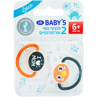 מוצצי גומי אורתודנטיים לגילאי +6 חודשים בייביז 2 יחידות