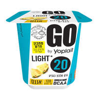יוגורט לייט 0.5% מועשר בחלבון בטעם אננס גו 200 גרם