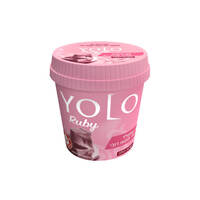 מעדן חלב עם שוקולד חלב ופולי קקאו רובי יולו 123 גרם