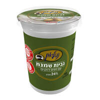 גבינת שמנת 24% עם זיתים ירוקים נפוליאון במשקל