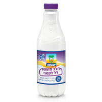 חלב טרי מועשר דל לקטוז 3% בבקבוק יטבתה 1 ליטר