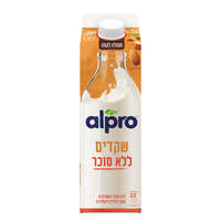 משקה שקדים ללא סוכר אלפרו 1 ליטר