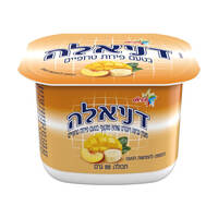 דניאלה מעדן גבינה ויוגורט מוקצף בטעם פירות טרופיים 5% שטראוס 88 גרם