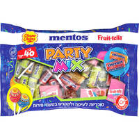 מגוון סוכריות מנטוס בטעמי פירות צ'ופה צ'ופס 40 יחידות