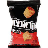 חטיף בטעם ברביקיו קראנצ'וס מנה 55 גרם