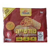 עלי טורטייה מקמח חיטה מלא 20 ס