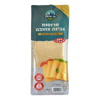 גבינת צהובה חצי קשה פרוסה 28% שומן הר חרמון 1 קילו