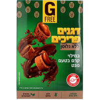 דגני בוקר במילוי קרם נוגט ללא גלוטן גורי ג'י פרי 375 גרם