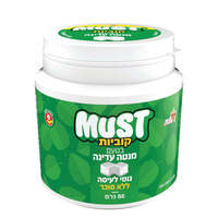 גומי לעיסה ללא סוכר קוביות בטעם מנטה עדינה מאסט 80 גרם