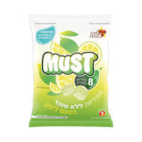 סוכריות מאסט ללא סוכר בטעם לימון עלית 80 גרם