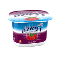 דניאלה מעדן גבינה ויוגורט מוקצף בטעם פטל 5% שטראוס 88 גרם