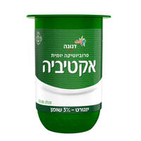 יוגורט פרוביוטי 3% אקטיביה 200 גרם