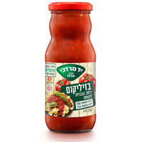 רוטב עגבניות לפסטה עם בזיליקום ללא תוספת סוכר יד מרדכי 350 גרם
