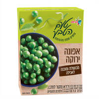 אפונה ירוקה מבושלת טעם הטבע 380 גרם