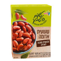שעועית אדומה מבושלת טעם הטבע 380 גרם