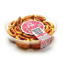 עוגיות קוקוס אפוי במילוי בטעם תות שדה כשר לפסח אדל קונדיטוריית אנגל 300 גרם