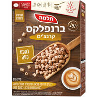 ברנפלקס קרנצ'ים בטעם קפה תלמה 375 גרם