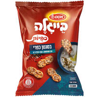 בייגלה כפיות חטיף אפוי בסגנון כפרי אסם 300 גרם