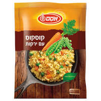 תבשיל קוסקוס עם ירקות אסם 146 גרם