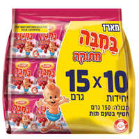במבה מתוקה אסם 10 * 15 גרם
