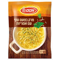 מרק בטעם עוף עם אטריות אסם 55 גרם