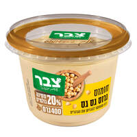 חומוס גרוס גס גס סלטי צבר 400 גרם