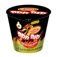 מנה חמה נודלס קוריאני בתיבול צ'ילי חריף אש אסם 75 גרם