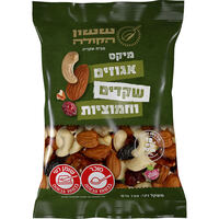 מיקס אגוזים שקדים וחמוציות ששון הקולה 150 גרם