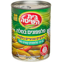 מלפפונים במלח קטנים מאוד 18-25 בית השיטה 560 גרם