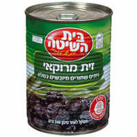 זית מרוקאי זיתים שחורים מיובשים במלח בית השיטה 340 גרם