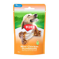 חטיפי עוף פריכים לכלבים בצורת עצם בונזו 85 גרם