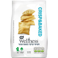 חטיפי קרקר בטעם טבעי וולנס 150 גרם