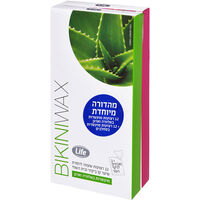 רצועות שעווה להסרת קו ביקיני ובית השחי מועשרות באלוורה וסחלבים לייף 2 * 12 יחידות