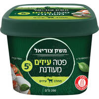 גבינת פטה עיזים מעודנת 5% משק צוריאל 200 גרם
