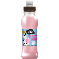 משקה חלב בטעם צמר גפן מתוק ללא תוספת סוכר בבקבוק 1.5% טרה 250 מ