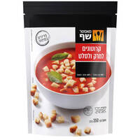 קרוטונים למרק עם שום ובצל מאסטר שף 350 גרם