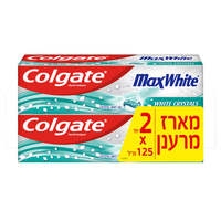 משחת שיניים מקס ווייט קולגייט 2 * 125 מ