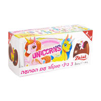 ביצי שוקולד עם הפתעה חד קרן שמחה זה אנחנו 3 * 20 גרם