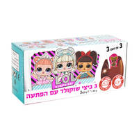 ביצי שוקולד עם הפתעה אל או אל שמחה זה אנחנו 3 * 20 גרם